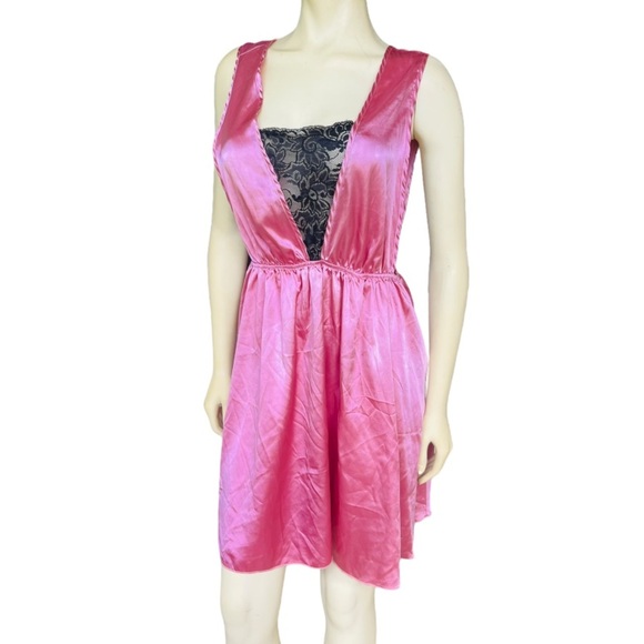 Silky Women’s Cut Out Lace Lingerie Dress Nightgown - Picture 2 of 7